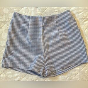 Urban Outfitters Romy Checked Out High-Rise Short